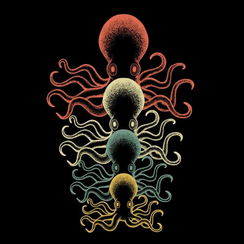 Octopus Kraken Sea Monster Cthulhu Diver Gift