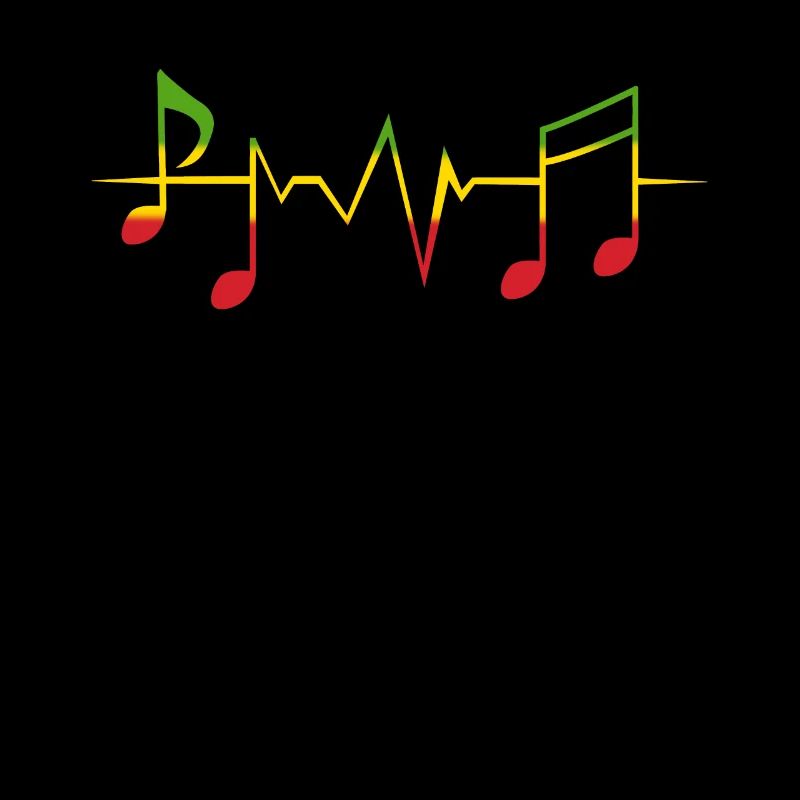 Reggae Rasta Jamaica heartbeat frequency gift