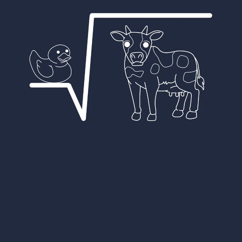 Duck Root Cow Math Jeu De Mots Math Math