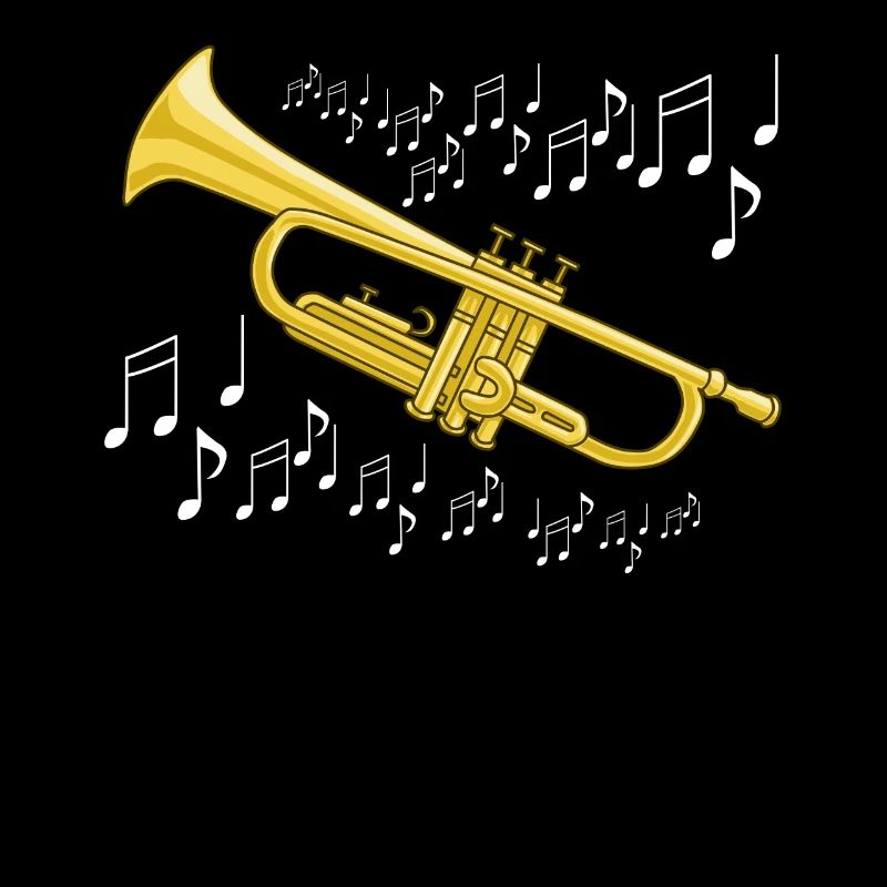Trompete Musik Jazz Band Blechbläser Geschenk