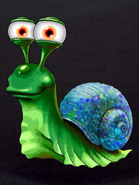 Opal Snail