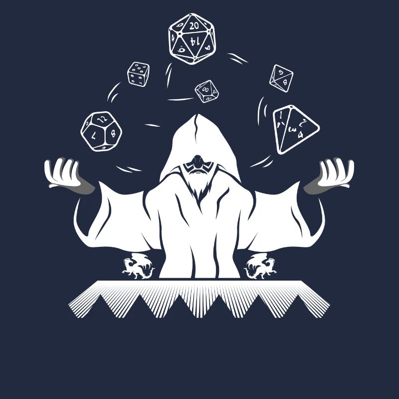 Game Master DM GOD D20 Wizard RPG de table