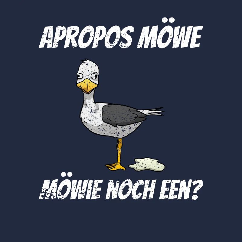 Apropos Möwe Möwie noch een? Plattdeutsch Vintage