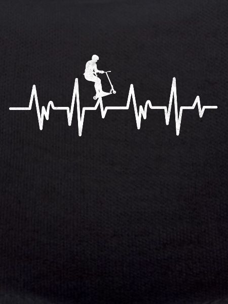 Stunt scooter heartbeat design