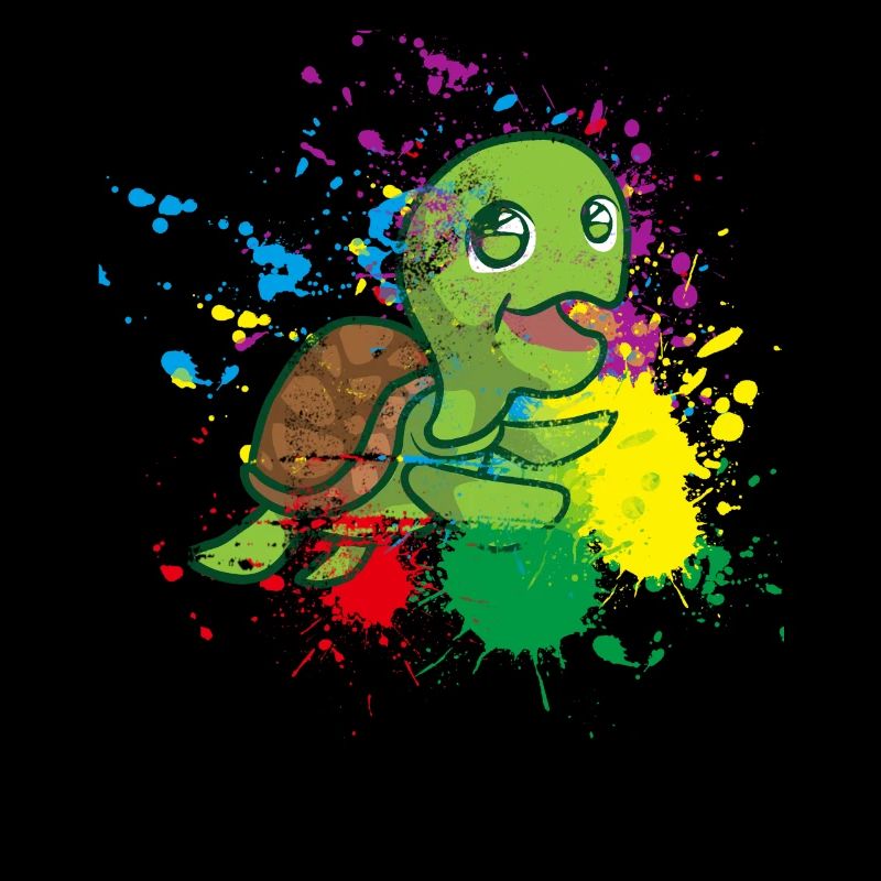 Farbige Schildkröte