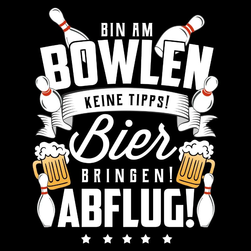 Bowling Bowling Liebhaber Bowling Geschenk Idee Bo
