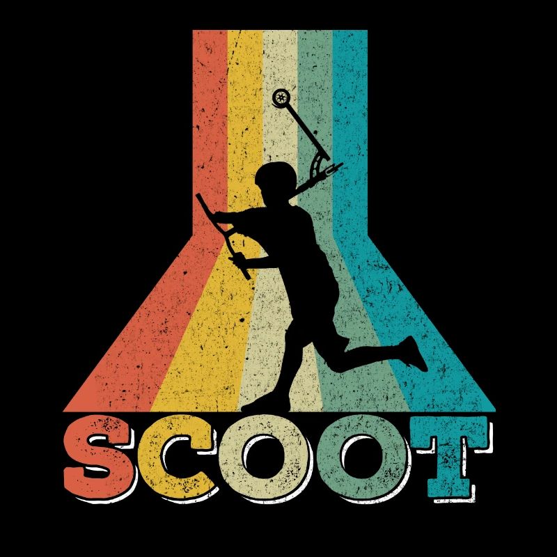 Cascadeur de robots - Scooter Retro