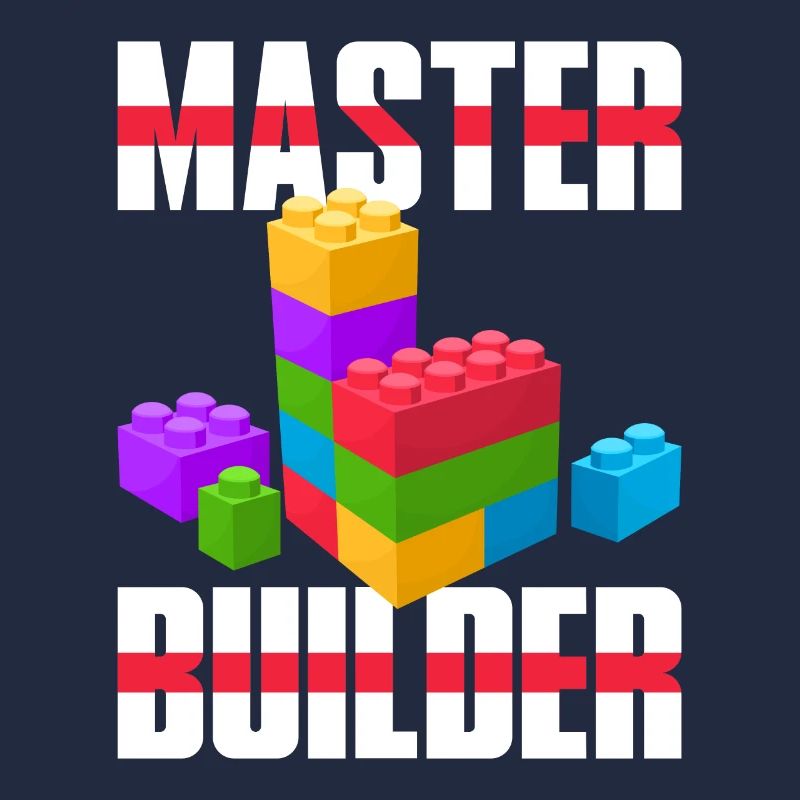 | de chemises Master Builder Mignon Maître Constructeur de blocs
