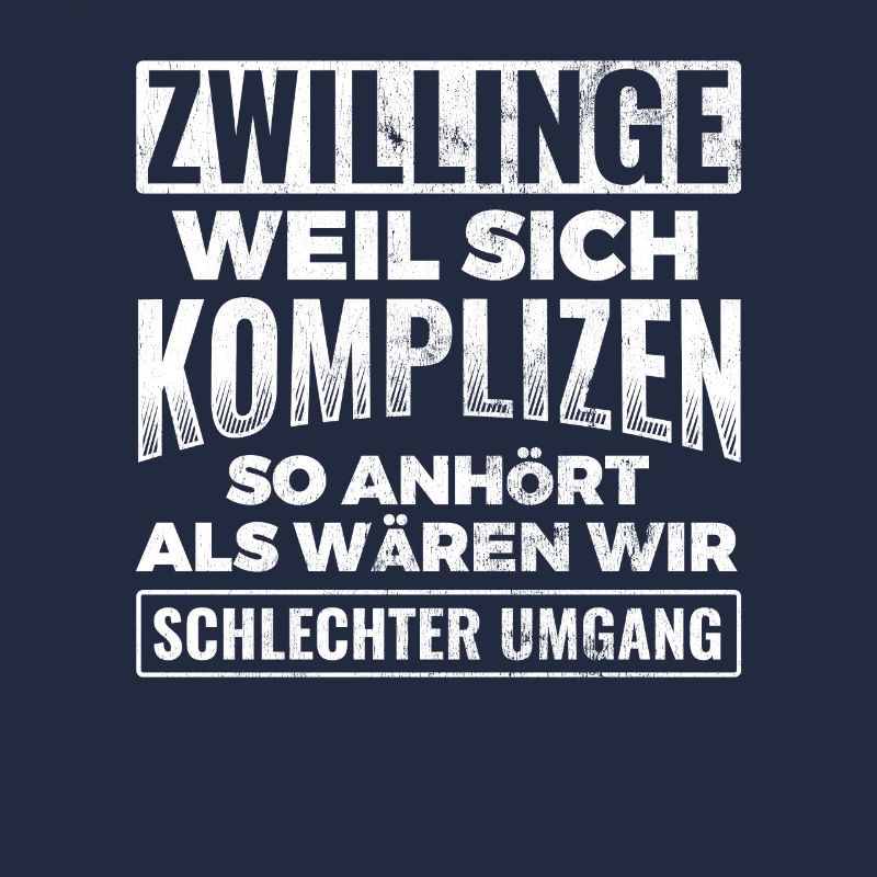 Zwillinge Zwilling Geschenk