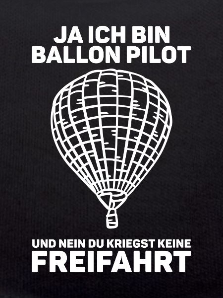 Ballon Pilot Fahrer