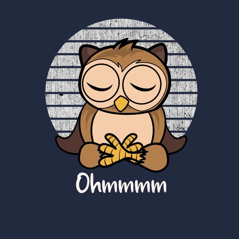 Meditation Eule - Yoga Eule