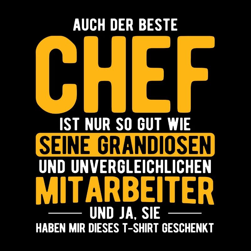 Chef Geschenk Spruch