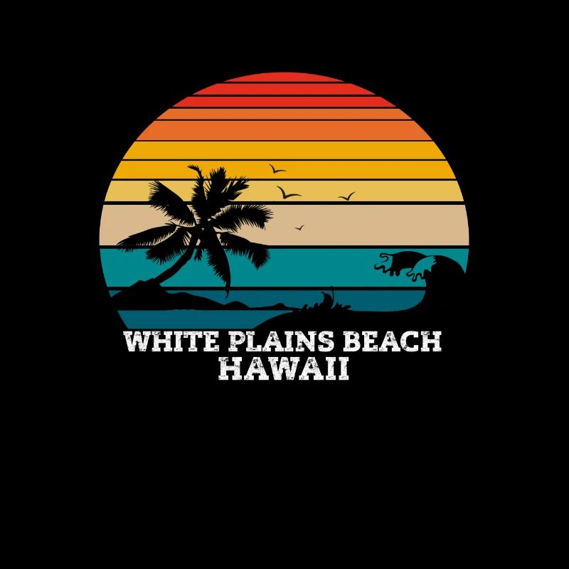 White Plains Beach Hawaii gift