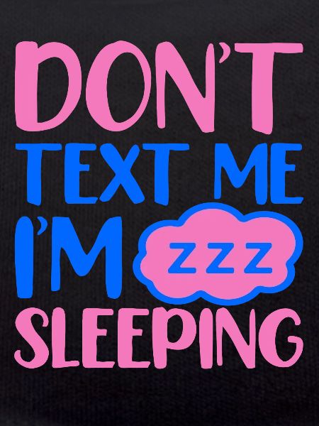 no message i sleep