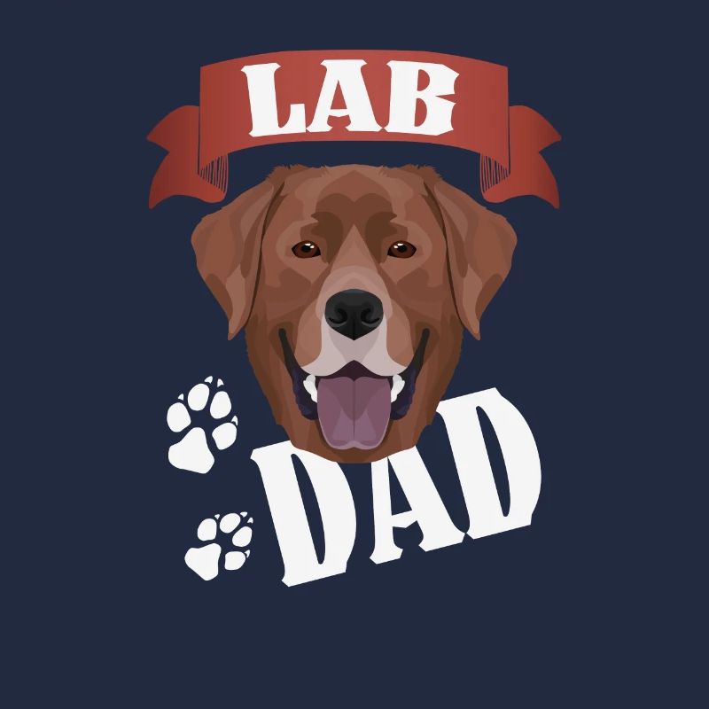 Chocolat Labrador Papa, Chien Papa