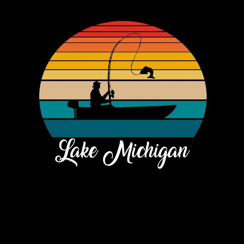 Lieu de pêche du lac Michigan