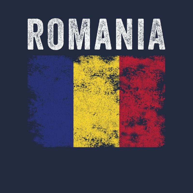 Drapeau roumain en détresse - Drapeau roumain
