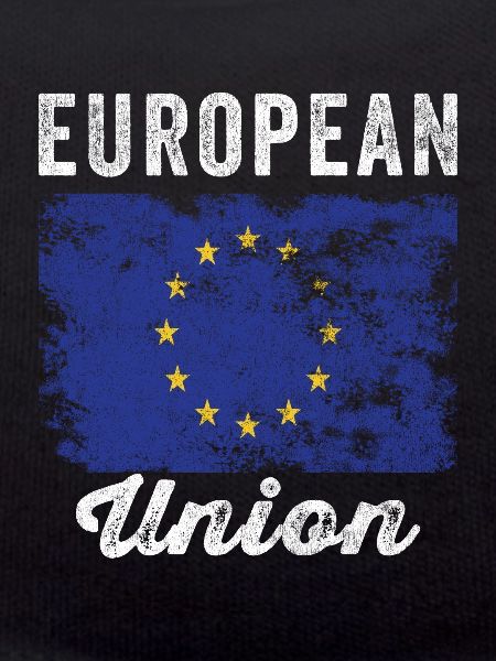 European Union Flag Distressed
