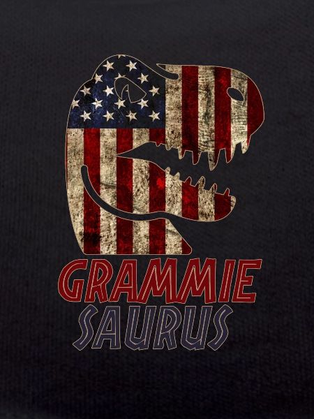 Patriotic Grammie Dinosaur
