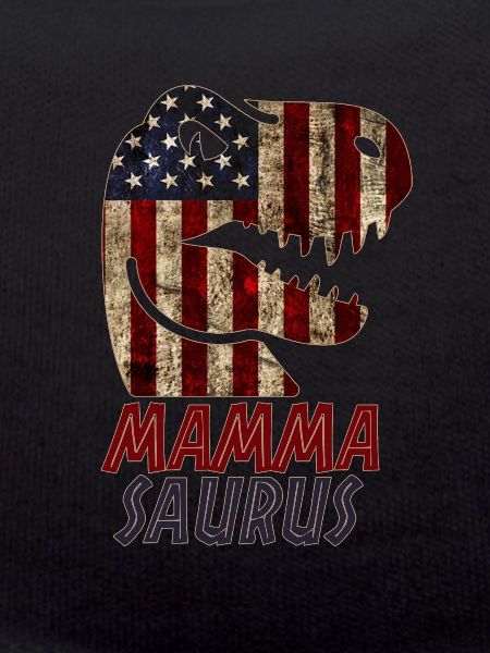 Patriotic Mamma Dinosaur