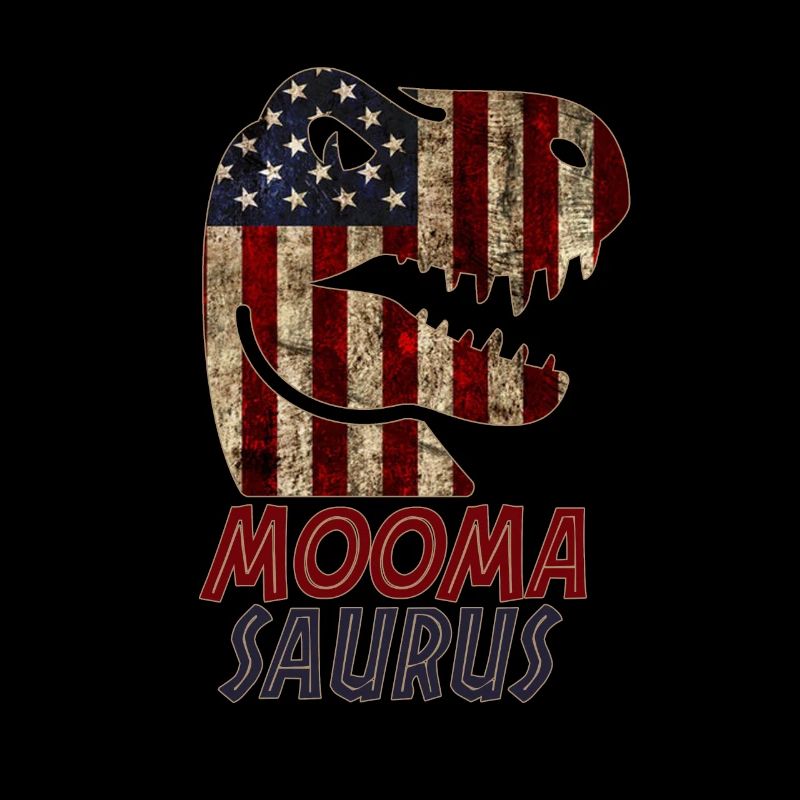 Patriotic Mooma Dinosaur