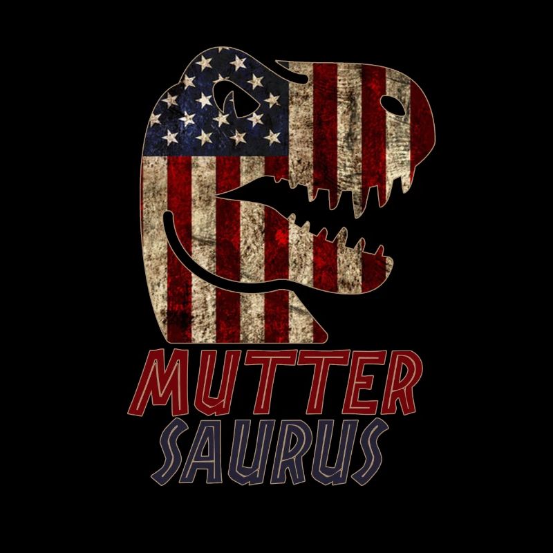 Patriotic Mutter Dinosaur