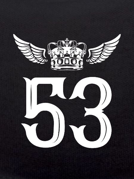 53 Number crown