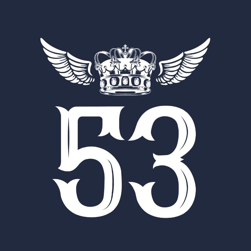 53 Number crown
