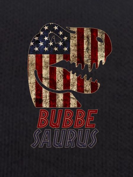Patriotic Bubbe Dinosaur
