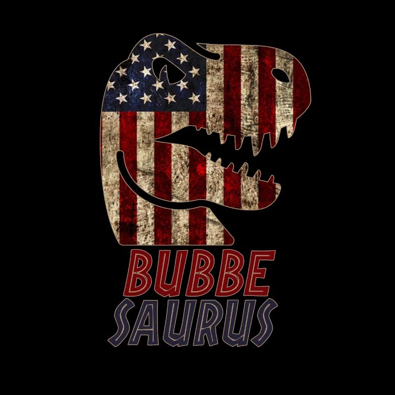 Patriotic Bubbe Dinosaur