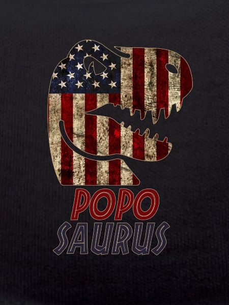 Patriotic Popo Dinosaur