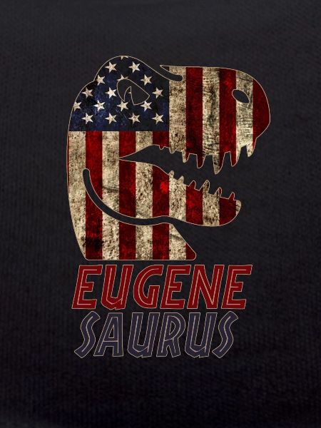 Patriotic Eugene Dinosaur Eugenesaurus