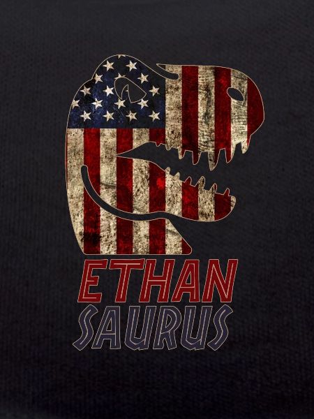 Patriotic Ethan Dinosaur Ethansaurus