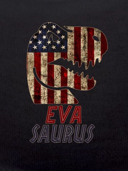 Patriotic Eva Dinosaur Evasaurus