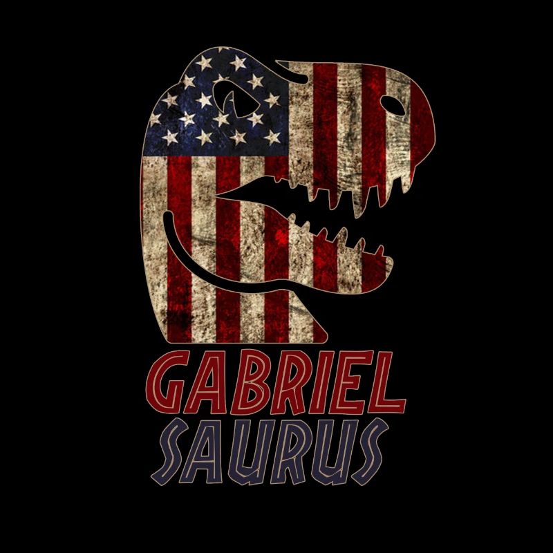 Patriotic Gabriel Dinosaur Gabrielsaurus
