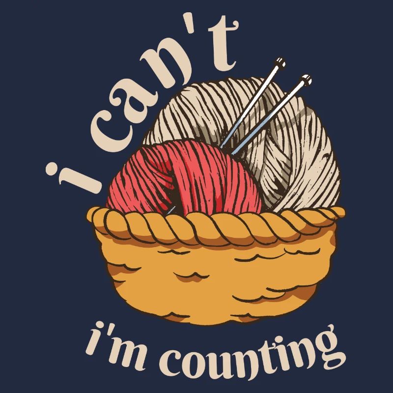 Je ne peux pas compter le tricot
