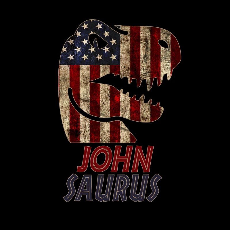 Patriotic John Dinosaur Johnsaurus