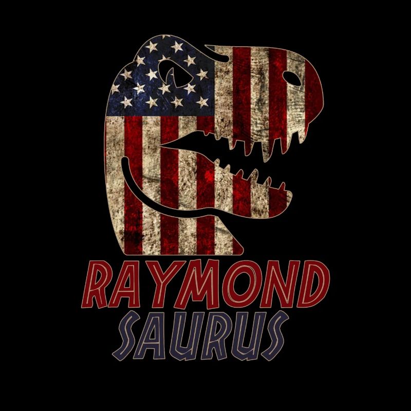 Patriotic Raymond Dinosaur Raymondsaurus