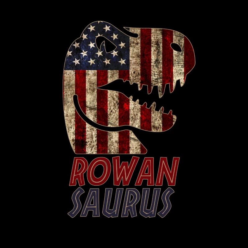Patriotic Rowan Dinosaur Rowansaurus