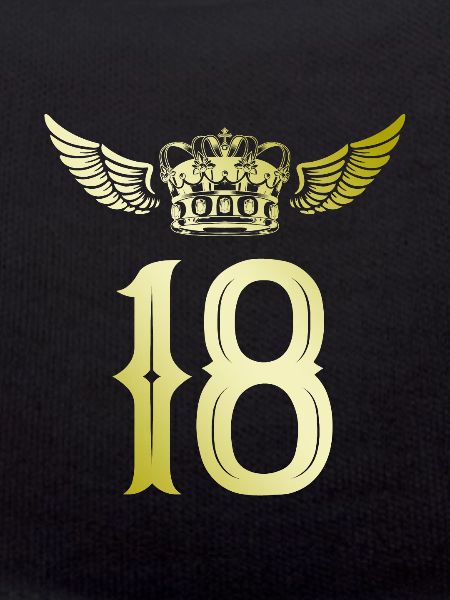 18 Zahl Krone