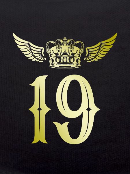 19 Zahl Krone