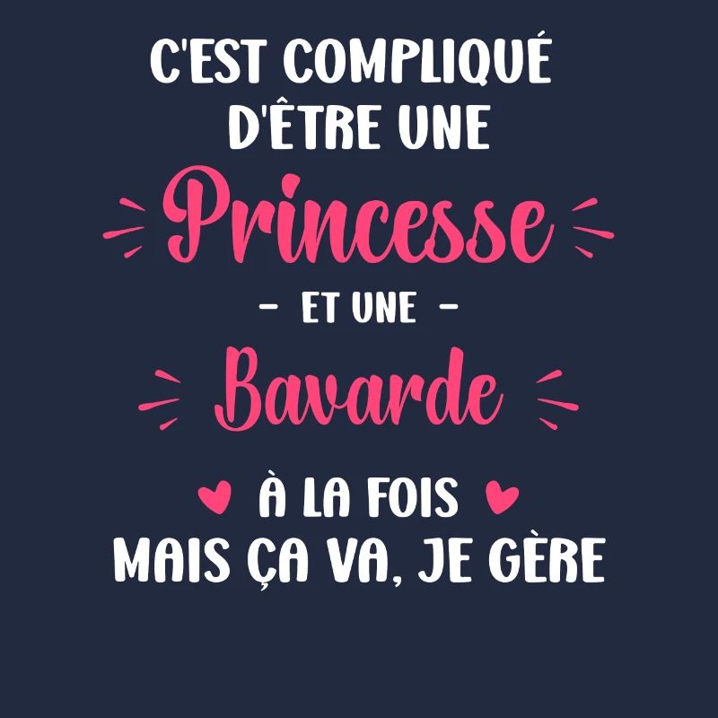 C est compliqué princesse et bavarde