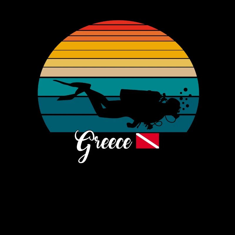 Greece Scuba Diving Gift