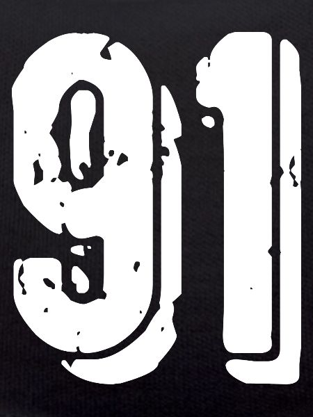 91 number jersey