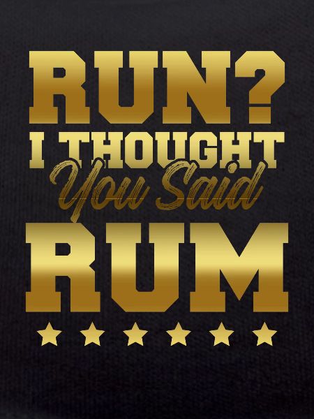 run around alcohol