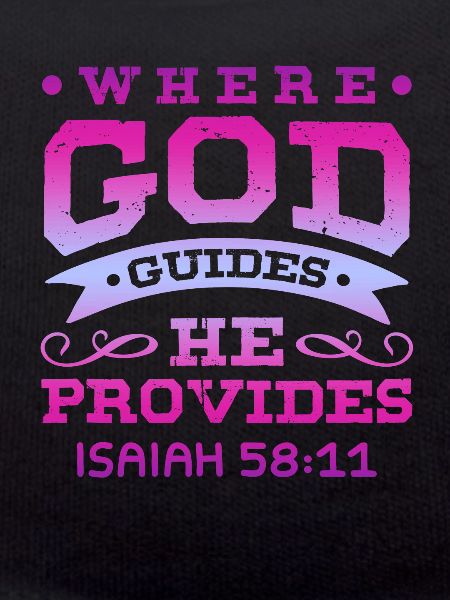 God leads