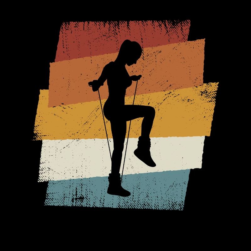 Retro Rope Jumping