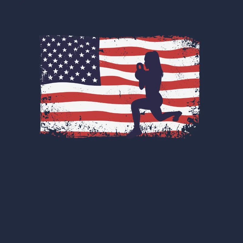 Drapeau américain HIIT