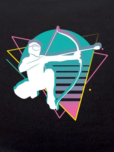 Balise fléchée Vaporwave