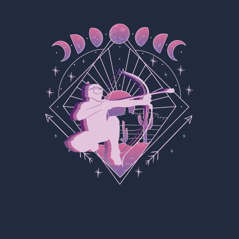 Balise fléchée Vaporwave Space